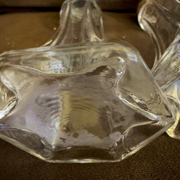 Vintage Salt Pepper Shaker Set FLAW DENTED CAP - Picture 5 of 14